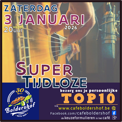 Affiche SuperTijdloze 2025